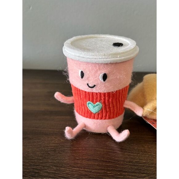 Target Spritz Coffee and Croissant Valentine Day Felt Duo 2025 - Picture 2 of 5